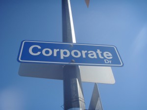 CorporateDriveSign